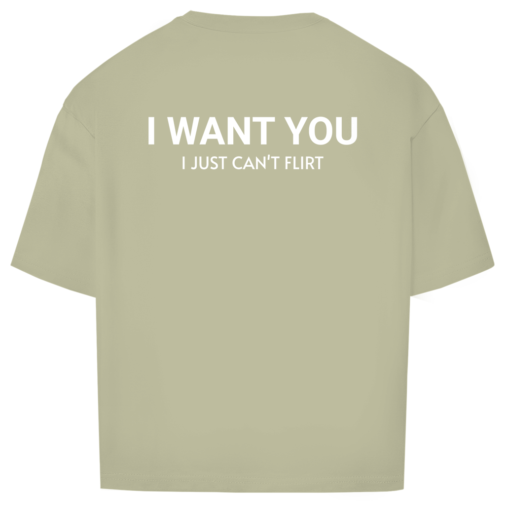 Oversize T-Shirt - I Want You